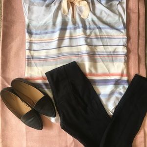 LC Lauren Conrad Tops - Pastel colored striped blouse. LC Lauren Conrad Tops - Pastel colored striped blouse.